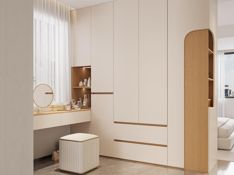 Matte Lacquer Wardrobe