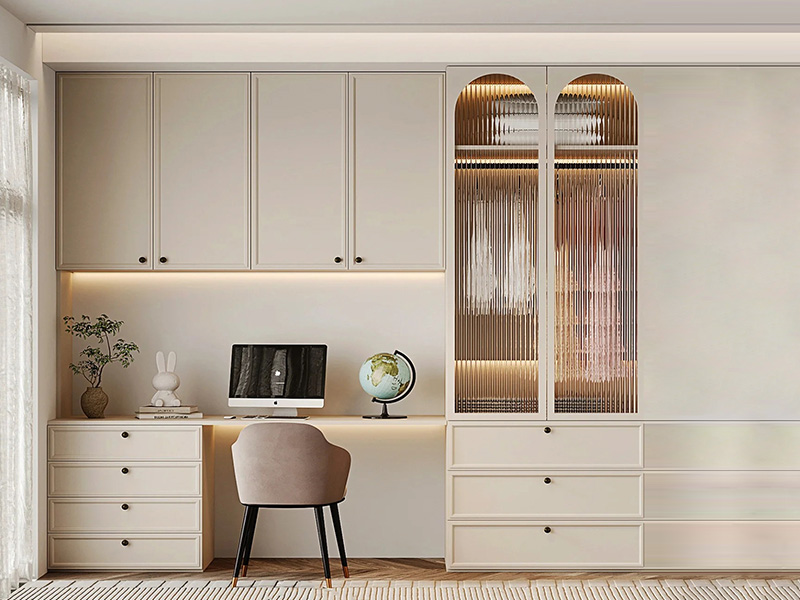 White Shaker Wood Wardrobe