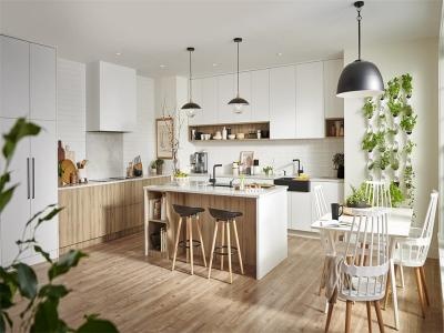 High End Modern Simple Kitchen Cupboard Cabinet