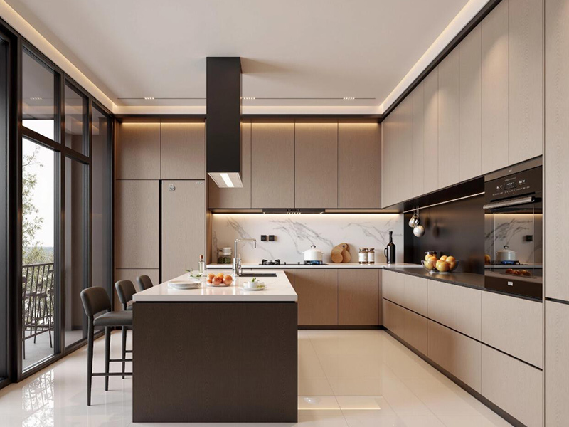 Comment comparer les matériaux et les finitions des armoires de cuisine ?